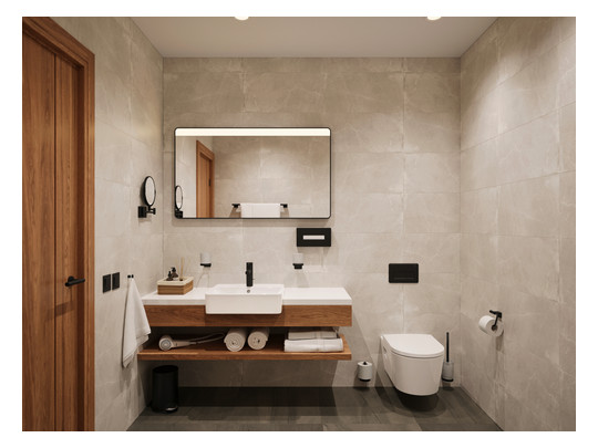 hansgrohe Wand-WC EluPura Original S mit WC-Sitz, weiß, ohne HygieneEffect und SmartClean