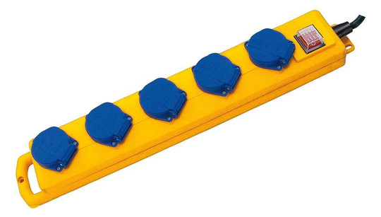 BRENNENSTUHL-Steckdosenverteiler SuperSolid SL554DE - 5-fach