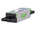 LWL-Kupplung E2000c E2000c SM Kst Keramik bl einrasten
