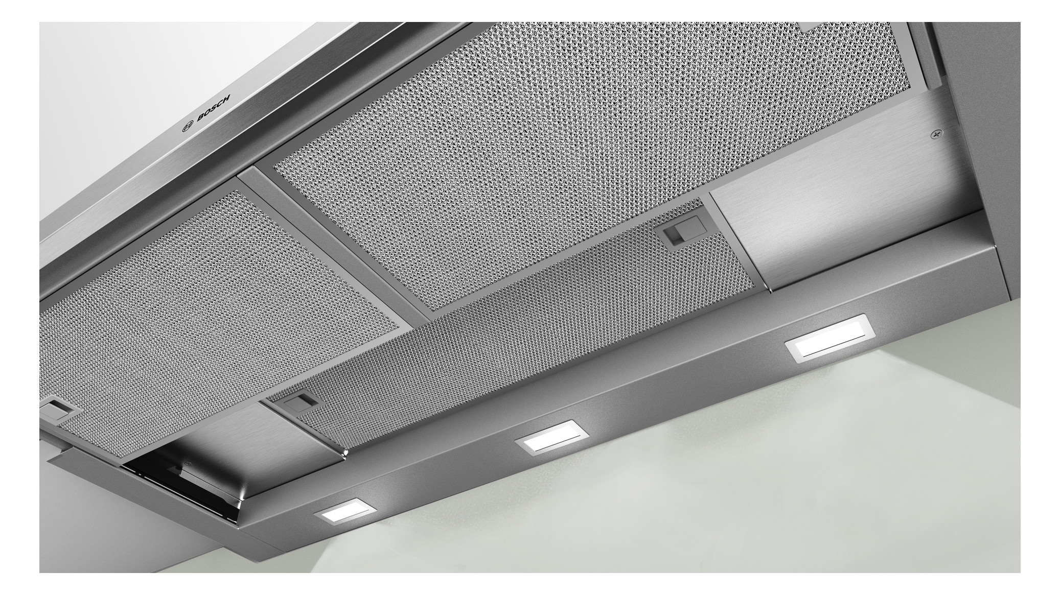 Dunstabzugshaube Flschirm 900mm si A LED 71dB 729cbm/h Ø120-150mm 4st Abl/Uml