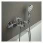 Ideal-Standard Handbrause-Set Idealrain Evo 3-Funktionen, d= 11cm, verchromt