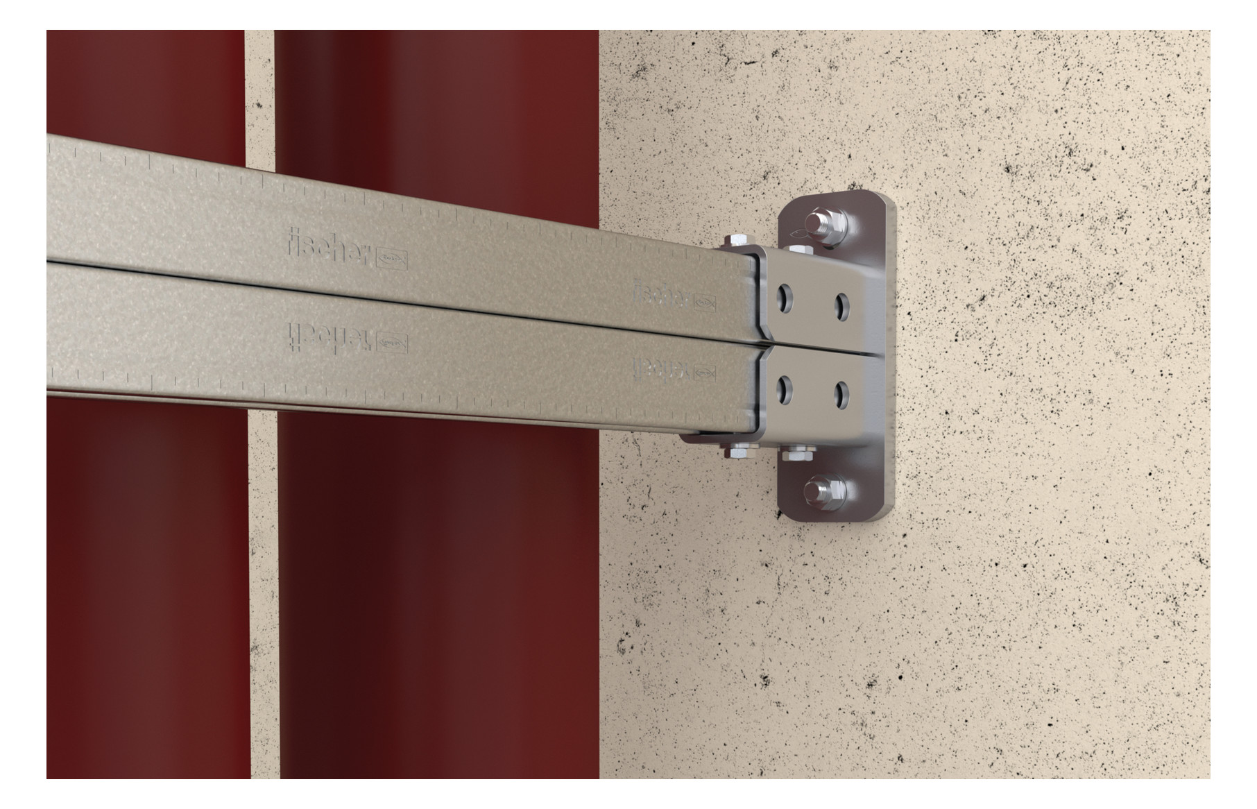 Bild Sattelflansch SF L 124fvz fischer fische r-2