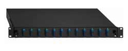Rutenbeck BL-Spleissbox 12xSC-D OS2 blau 