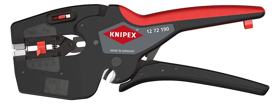 Abisolier-/Crimpautomat abisolieren und crimpen Hand 0,03-10qmm 17x110x190mm