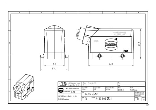 HART Han 6HvE-gs-M25         19340060521 