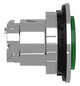Drucktaster Front 1f gn bel.b Ø30,5mm rnd Geeignet für Beleuchtung IP66