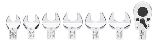 HAZET-Einsteck-Werkzeug-Satz 6450C/7 - 7-teilig, 9x12mm,...