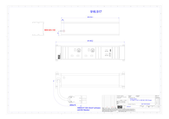 Bachmann Power Frame M 2xUK      916.517 