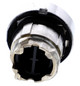 Drucktaster Front 1f ws Ø22,5mm rnd IP66 Tastend
