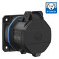 CEE-Anbausteckdose 3p 32A 200 - 250 V 6h (50+60 Hz) 200 - 250 V (50+60 Hz) blau