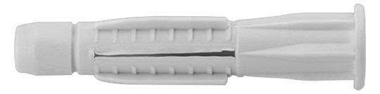 FRANK Profi-Verknotungsdübel mit Kragen, Ø 6 x 37 mm, für Ø 3,0-4,0 mm