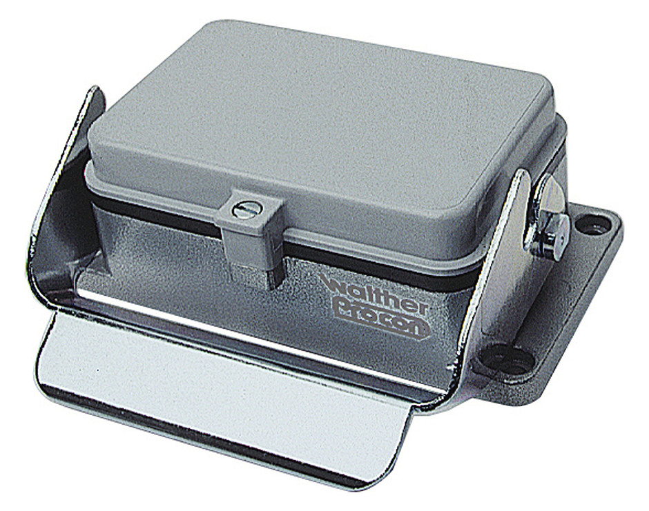 Anbaugehäuse Längsbügel Alu Klappd IP65 165x41x90mm oben