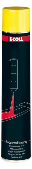 E-COLL-Bodenmarkierspray, gelb - 750 ml