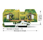 Schutzleiter-Reihenklemme Serie 283 0,2-16qmm gn/ge 1Etage APL_erf.