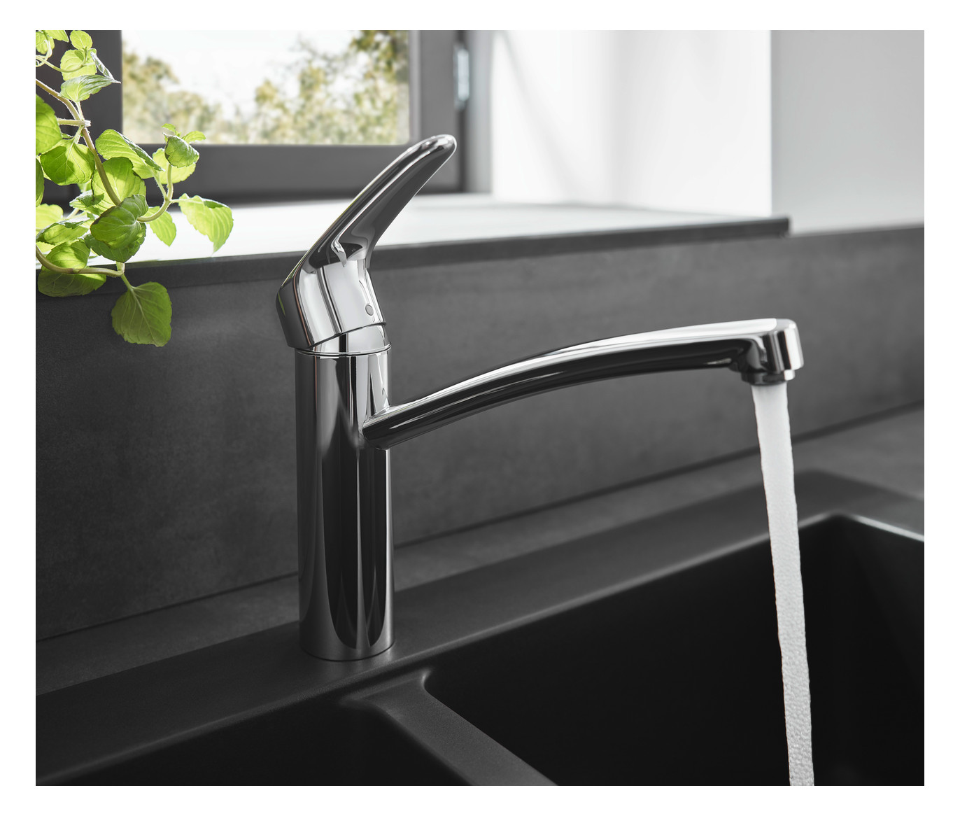hansgrohe Spültisch-Einhebelmischer 160 Focus M41 1jet, chrom