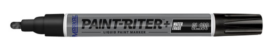 MARKAL-Lackmarker Paint Riter + Water Erase SL.130 - schwarz