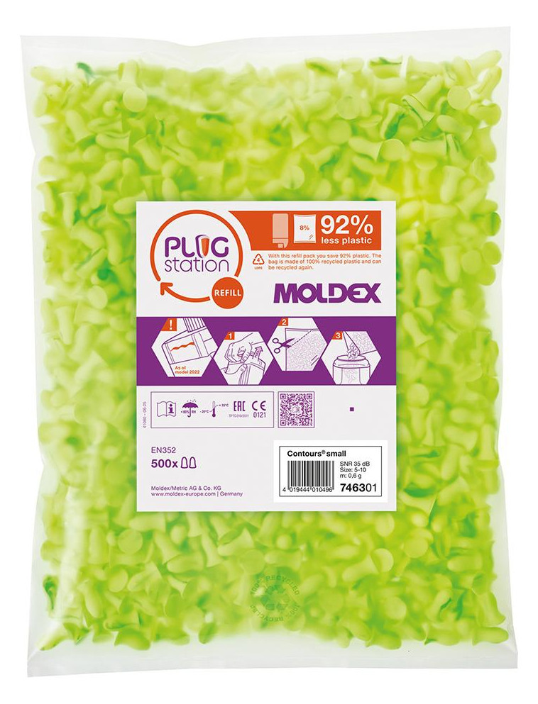 Bild Nachfüllpack Contours, Gr. S, 500 Paar - n.a.-0