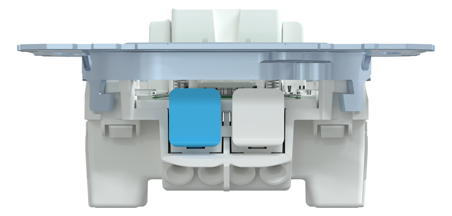Kontroll-Wechselschalter QuickFlex UP IP20 1f 10AX Kontroll-Wechselschalter QuickFlex UP IP20 1f 10AX