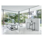 Einbau-Waschtisch BetteLux Shape A170 60x49,5cm, anthracite