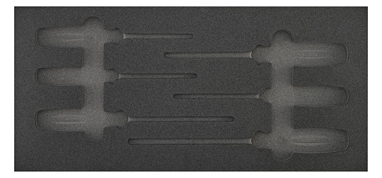 Werkzeugmodul 1/3 - leer, für PB-Schraubendreher-Satz