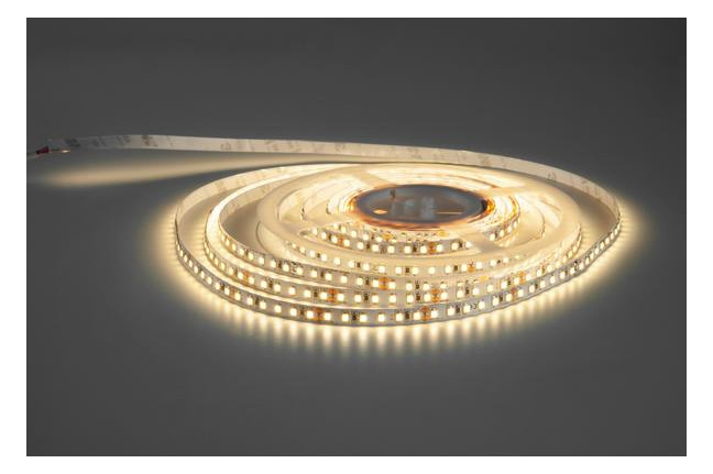 LED-Lichtband 14,4W/m ws 3000K 120Stk/m IP00 LED nicht austauschbar 5000mm DC