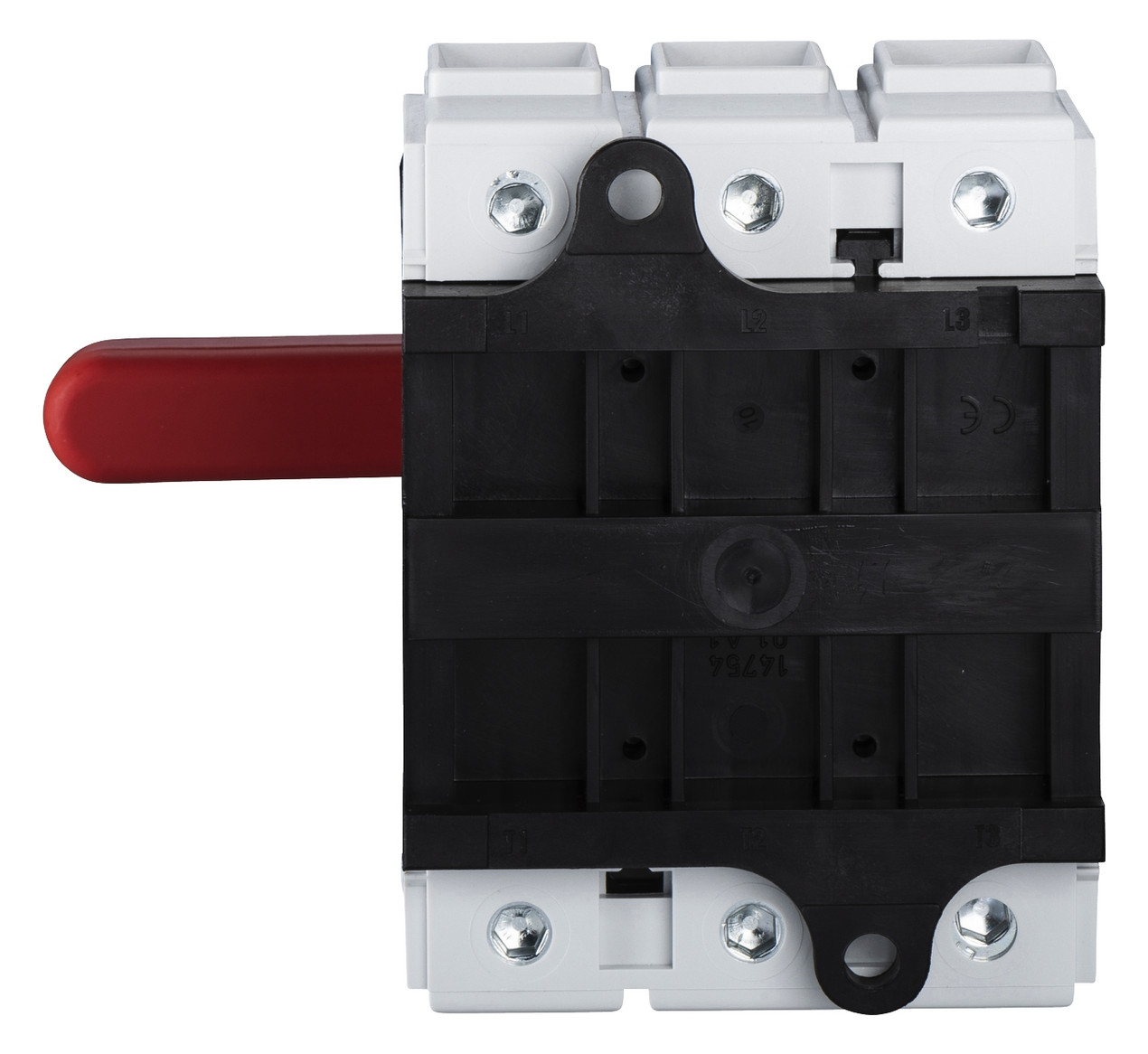 Hauptschalter 125A 3p IP65 Einb NOT-AUS Festeinbau 37kW/AC