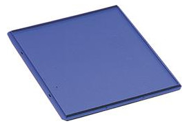Bild Auflagedeckel blau für Transp.Stapelkasten ,VTK B300xT200 mm VE 4 St. - LA-KA-PE-0