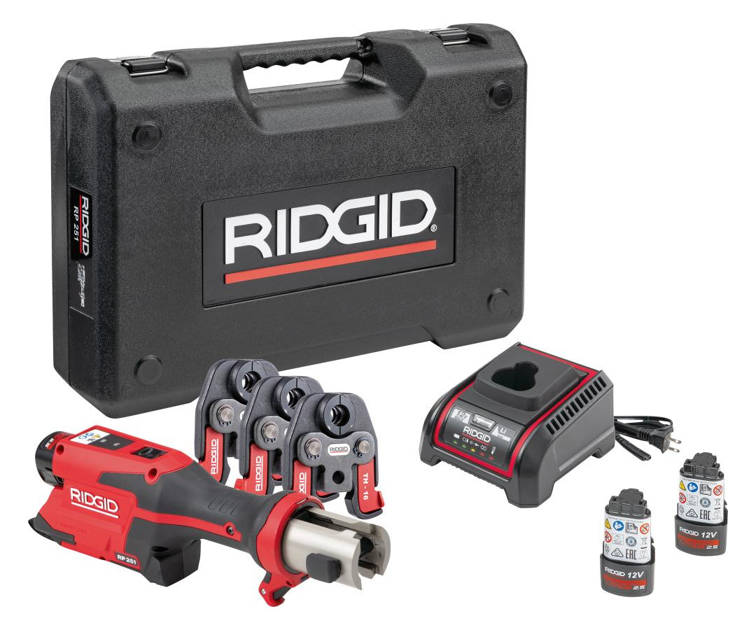Bild Presswerkzeug R251 24kN inkl. TH16-20-26 mm RIDGID-0