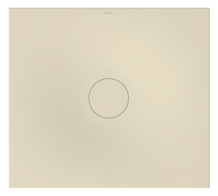 Bette Duschfliese Antirutsch Pro BetteAir 1000 x 900 mm, jasmin, Rechteck, glasierter Titan-Stahl, mit Minimum-Täger