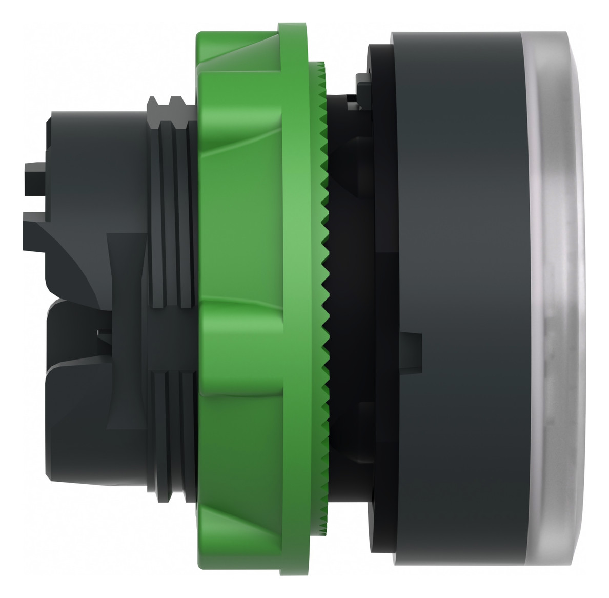 Drucktaster Front 1f ws bel.b Ø22mm rnd IP66 Geeignet für Beleuchtung Tastend