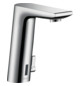 hansgrohe Elektronik-Waschtischarmatur Metris S Netzanschluss, einstellbar, chrom