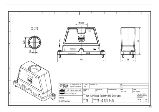 HART Han 24HPR-gg-SV-M50     19400240414 