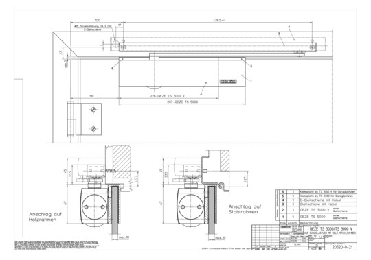 Klemmplatte Ganzglas silberfarbig 057126 