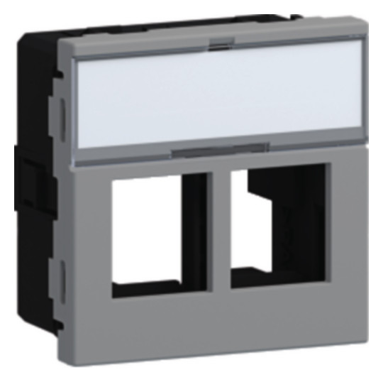 Hager Geräteeinbauset f.2x   G45MM052LAN 