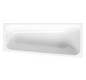 Badewanne BetteSpace S-1140 170x75x42cm, Ecke rechts, ebony