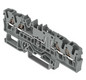 Reihenklemme 0,25-2,5qmm Serie 2002 16A 1Etage 2kl gr Hutschiene TH35