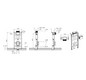 VitrA Bad UP-Spülkasten-Modul V-Fix Easy 98x16-19x50cm, für Wand-/Dusch-WCs