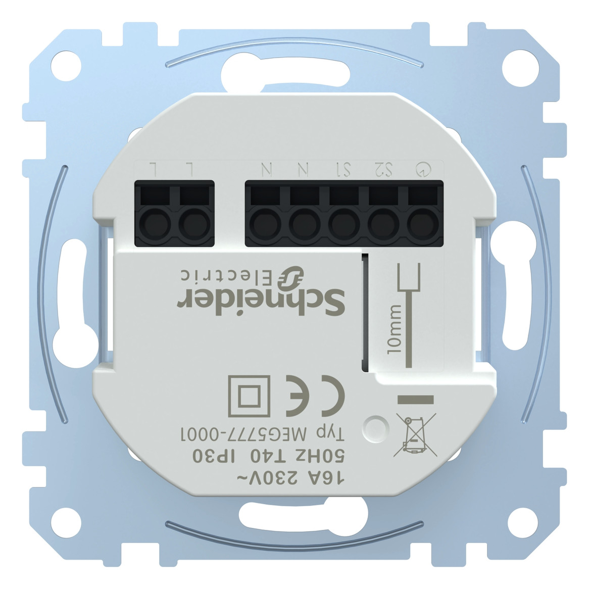 Raumtemperaturregler UP Basiselem