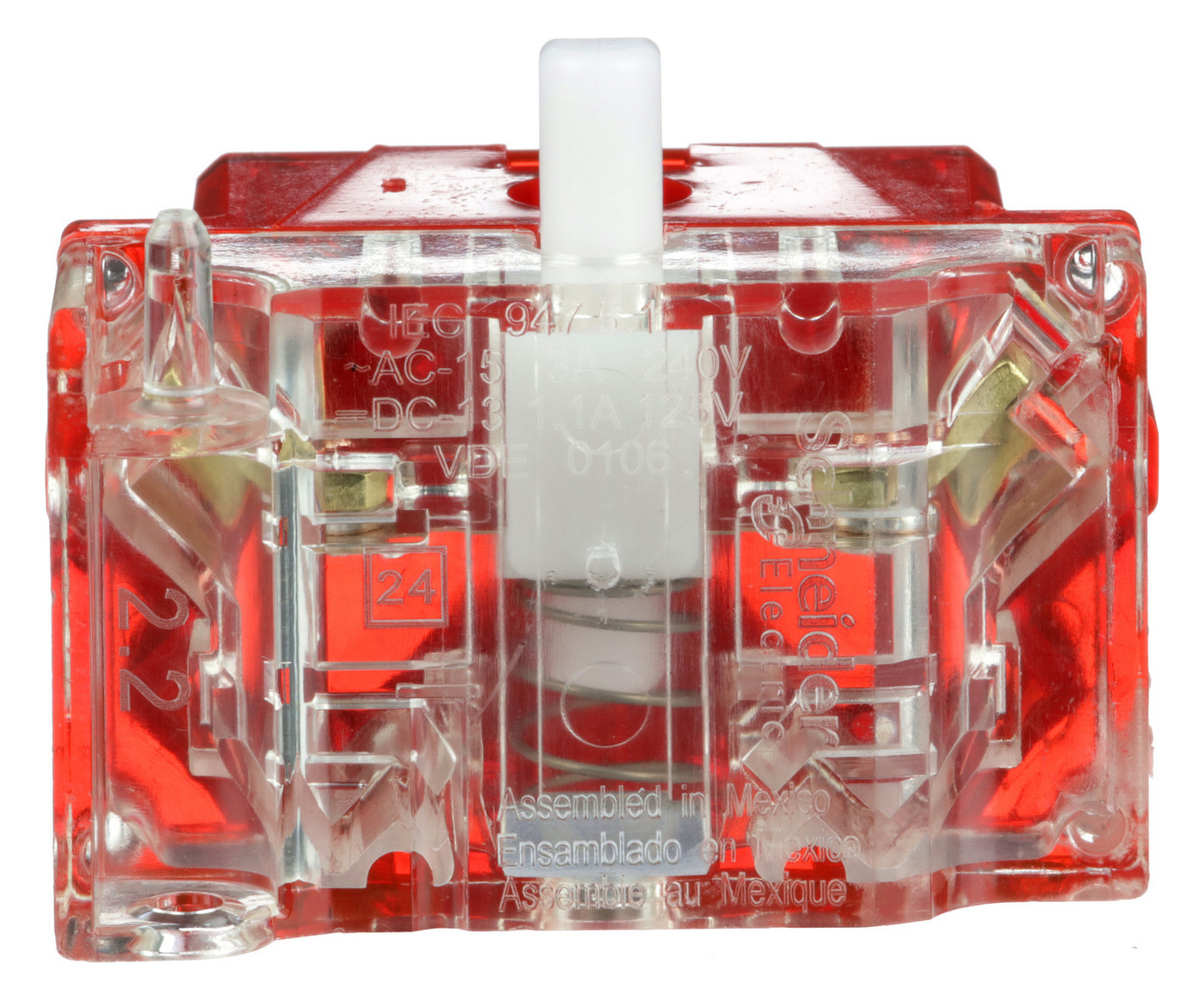 Hilfsschalterblock 1Ö Bodenbef 3A/AC Schraub