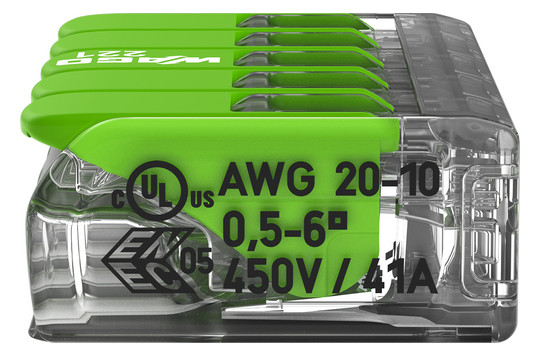 WAGO 221-625 Verbindungsklemme 