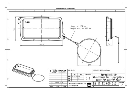 HART Kappe tg 60             11126005451 