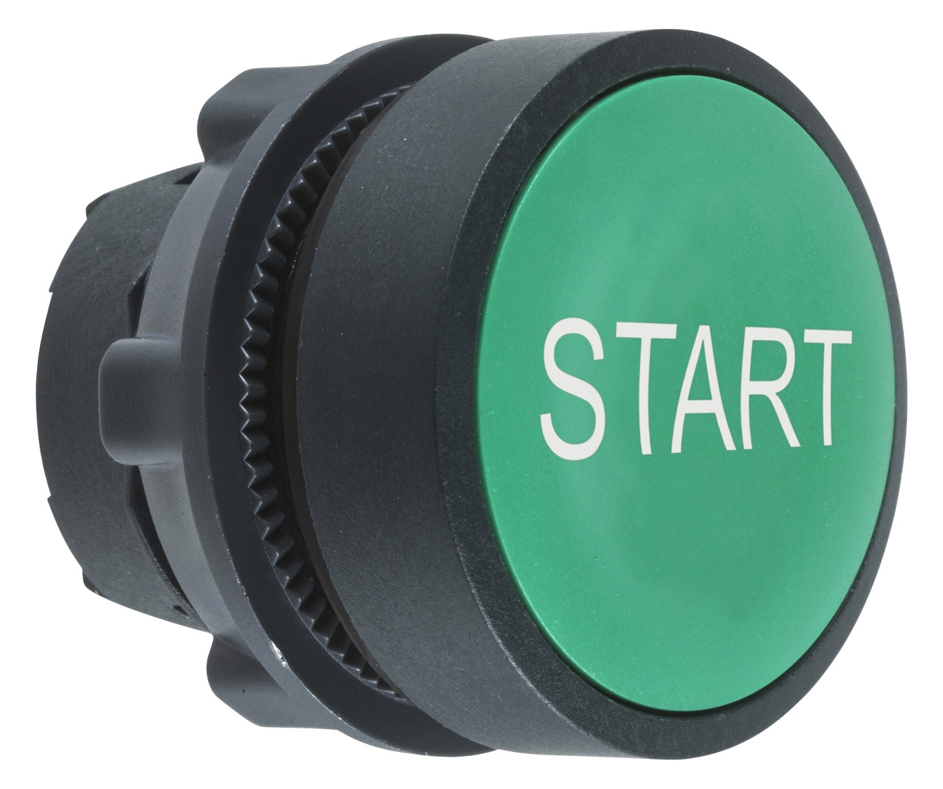 Drucktaster Front 1f gn Ø22,5mm rnd IP66 Tastend