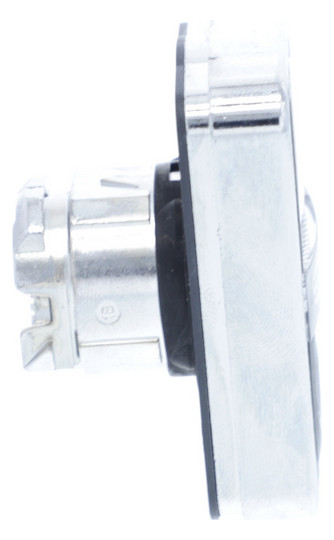 Drucktaster Front 3f sw/ws bel.b Ø22,5mm Geeignet für Beleuchtung rechteck IP66