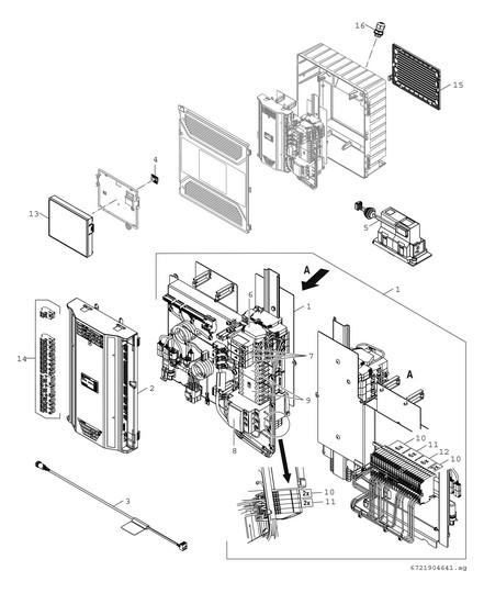 BOSCH Luft-Wasser-Wärmepumpe Compress 6800i AW CS6800iAW 12 E