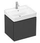 hansgrohe Waschtisch Xanuia Q 600x480mm, mit Hahnloch/Überlauf, weiß