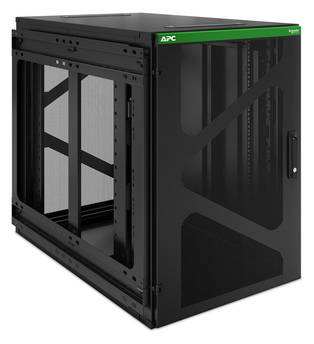 Netzwerkschrank ST 18HE vo/hi RAL9005 B600xH889xT1037mm IP2X pulverbesch