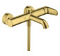 hansgrohe Wannen-Einhebelmischer Axor Citterio M AP, Ausladung 200mm, brushed brass