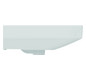 Ideal-Standard Waschtisch i.life B 65x48x18cm, mit Hahnloch, weiß antibakteriell Smart Guard