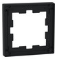 Rahmen 1f ony-sw glz D-Life Glas f.GEB-K onyxschwarz Unterputzmontage