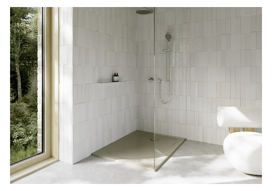 Duschwanne BetteUltra 1260 120x90x3,5cm, Antirutsch/Pro, Mini-Wannenträger, cashmere